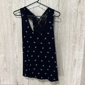 Navy blue tank